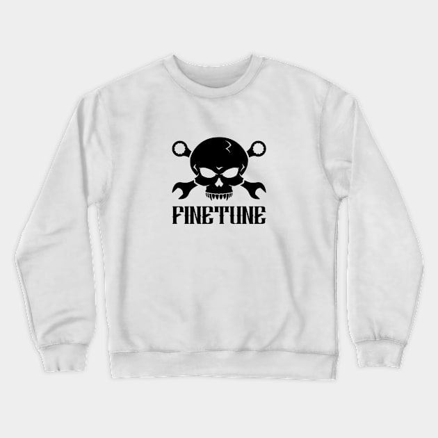 Skull 'n' Tools 2 - Finetune (black) Crewneck Sweatshirt by GetTheCar